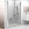 Душевая дверь в нишу Ravak CSDL2-120 Transparent, профиль блестящий фото в интернет-магазине «Wasser-Haus.ru»