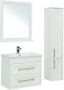 Мебель для ванной Aquanet Бостон М 80 ручки золото фото в интернет-магазине «Wasser-Haus.ru»
