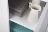 Мебель для ванной Milardo Amur 60 напольная, белая фото в интернет-магазине «Wasser-Haus.ru»