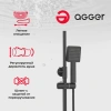 Душевая стойка Agger Brilliant A0394444 черный фото в интернет-магазине «Wasser-Haus.ru»
