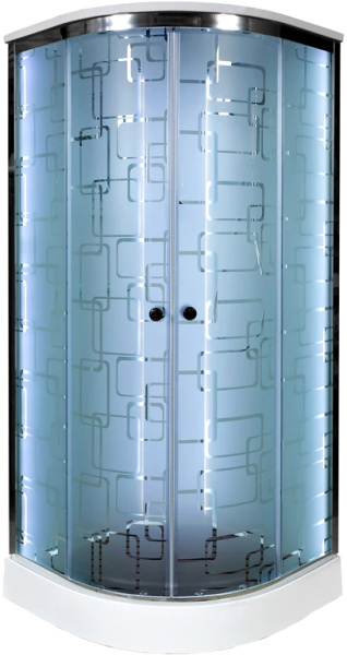 Душевая кабина DTO EM1590LED+GM фото в интернет-магазине «Wasser-Haus.ru»