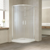 Душевой уголок Vegas Glass ZS 120 01 10 профиль белый, стекло сатин фото в интернет-магазине «Wasser-Haus.ru»