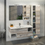 Мебель для ванной Comforty Турин 120 дуб бежевый фото в интернет-магазине «Wasser-Haus.ru»