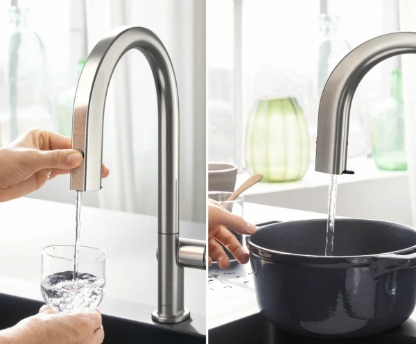 Смеситель для кухни Hansgrohe Aqittura M91 76803000 хром фото в интернет-магазине «Wasser-Haus.ru»