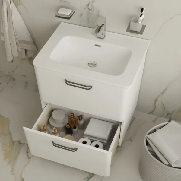 Мебель для ванной IDDIS Brick 60 напольная фото в интернет-магазине «Wasser-Haus.ru»