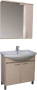 Мебель для ванной Aquanet Донна 80 светлый дуб фото в интернет-магазине «Wasser-Haus.ru»