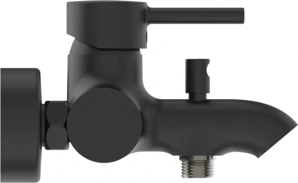 Смеситель для ванны с душем Ideal Standard Ceraline BC199XG черный фото в интернет-магазине «Wasser-Haus.ru»