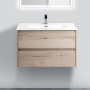 Мебель для ванной BelBagno Kraft 90 rovere galifax bianco фото в интернет-магазине «Wasser-Haus.ru»