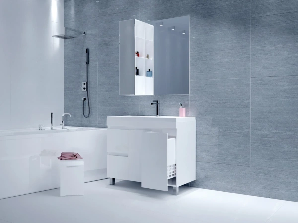 Зеркало 1MarKa Cube 60 фото в интернет-магазине «Wasser-Haus.ru»