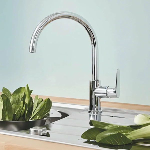 Смеситель для кухни Grohe BauCurve 31536001 хром фото в интернет-магазине «Wasser-Haus.ru»