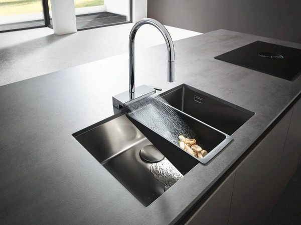 Смеситель для кухни Hansgrohe Aquno Select M81 Aquno Select M81 73831000 хром фото в интернет-магазине «Wasser-Haus.ru»