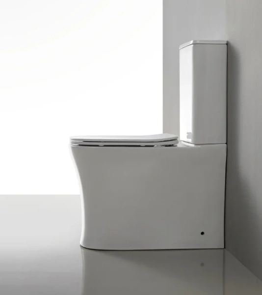 Унитаз-компакт Cerutti Spa Adige 7836 безободковый, с микролифтом фото в интернет-магазине «Wasser-Haus.ru»