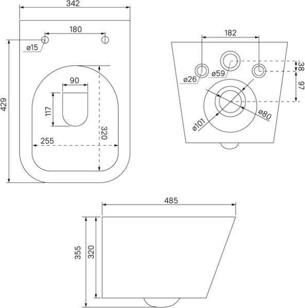 Комплект IDDIS BASBI01i73 фото в интернет-магазине «Wasser-Haus.ru»