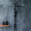 Душевая стойка Dorff Norma D0712020 черная фото в интернет-магазине «Wasser-Haus.ru»