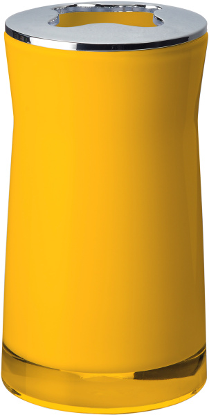 Стакан Ridder Disco 2103204 для зубных щеток, желтый фото в интернет-магазине «Wasser-Haus.ru»
