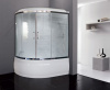 Душевая кабина Royal Bath  RB 170ALP-C-CH (матовое) правая фото в интернет-магазине «Wasser-Haus.ru»