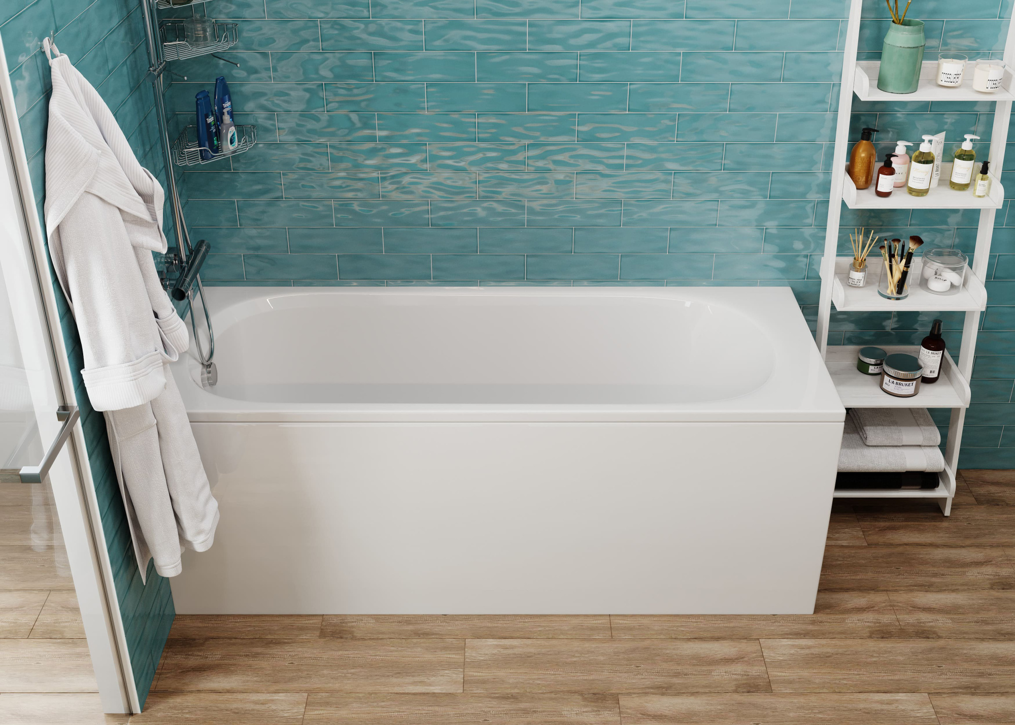 Акриловая ванна Vagnerplast Kasandra 160x70 ультра белый фото в интернет-магазине «Wasser-Haus.ru»
