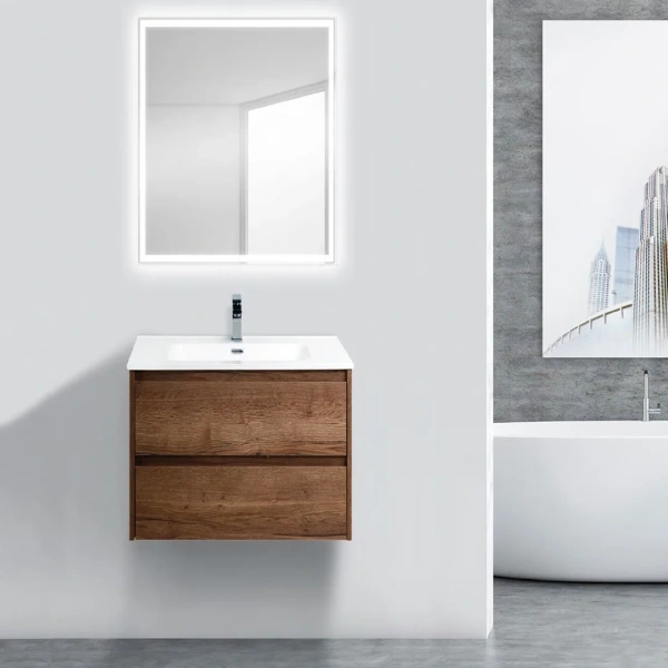 Тумба с раковиной BelBagno Kraft 39 60 rovere tabacco фото в интернет-магазине «Wasser-Haus.ru»