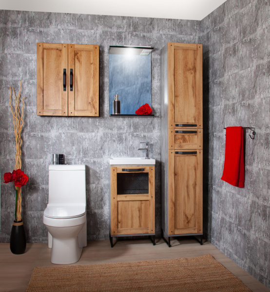 Мебель для ванной Бриклаер Лофт 45 фото в интернет-магазине «Wasser-Haus.ru»