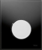 Кнопка смыва TECE Loop Urinal 9242656 черное стекло, кнопка хром фото в интернет-магазине «Wasser-Haus.ru»