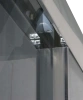 Душевой уголок Parly QZ81S 80x100, с поддоном, профиль хром, стекло тонированное фото в интернет-магазине «Wasser-Haus.ru»