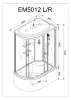 Душевая кабина AvaCan EM 5012 R фото в интернет-магазине «Wasser-Haus.ru»