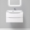 Мебель для ванной BelBagno Marino 80 bianco lucido фото в интернет-магазине «Wasser-Haus.ru»