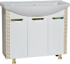 Мебель для ванной Misty Престиж 105 золотая патина фото в интернет-магазине «Wasser-Haus.ru»