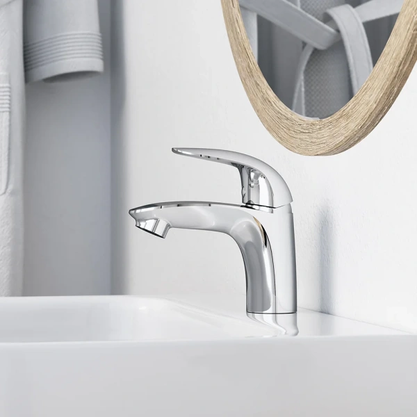 Смеситель для раковины Damixa Eclipse 310210001 хром фото в интернет-магазине «Wasser-Haus.ru»