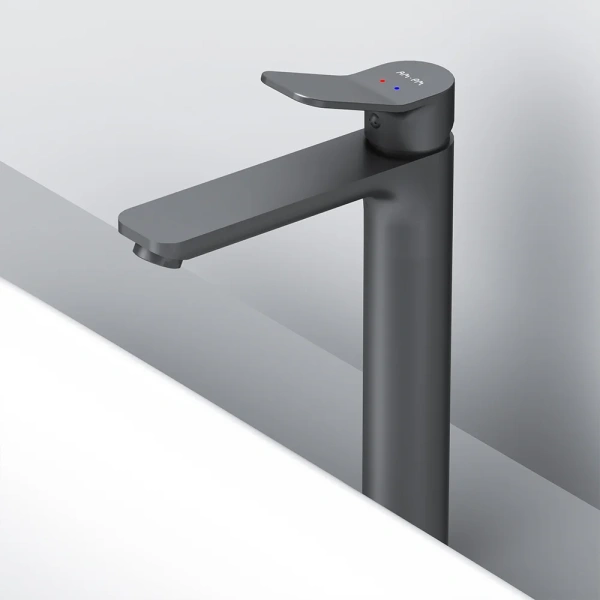 Смеситель для раковины AM.PM X-Joy F85A92022 черный фото в интернет-магазине «Wasser-Haus.ru»