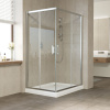Душевой уголок Vegas Glass ZA-F 110*100 08 01 профиль глянцевый хром, стекло прозрачное фото в интернет-магазине «Wasser-Haus.ru»
