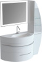 Мебель для ванной De Aqua Эскалада 100 R фото в интернет-магазине «Wasser-Haus.ru»