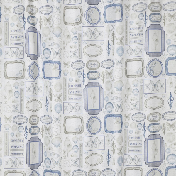 Штора для ванной Creative Bath Seaside фото в интернет-магазине «Wasser-Haus.ru»