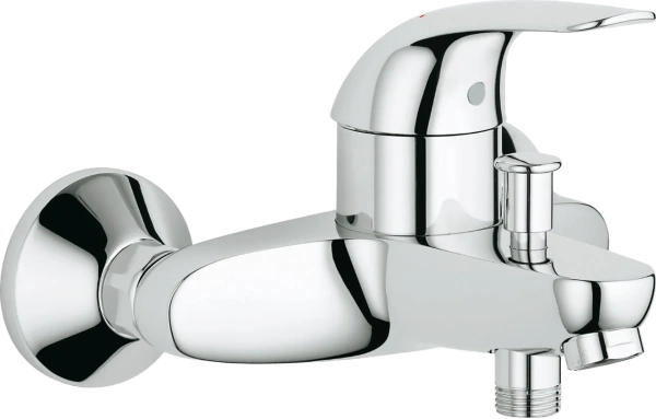 Душевой комплект Гарнитур Grohe Tempesta Cosmopolitan 27786002 + Смеситель Euroeco 32743000 фото в интернет-магазине «Wasser-Haus.ru»