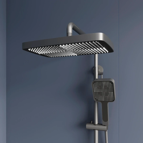 Душевая стойка RGW Shower Panels SP-34-Gr, серая фото в интернет-магазине «Wasser-Haus.ru»