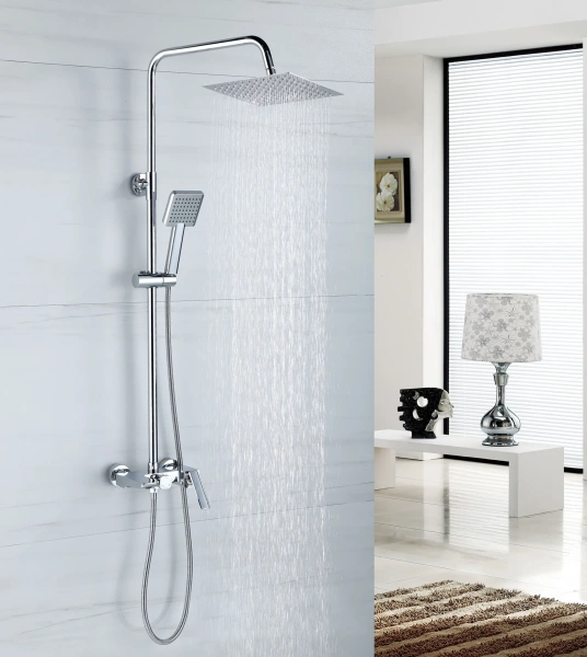 Душевая стойка BOND Cube B02-9400 хром фото в интернет-магазине «Wasser-Haus.ru»