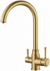 Смеситель Steel Hammer SH 763 BRONZE для кухонной мойки фото в интернет-магазине «Wasser-Haus.ru»