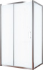 Душевой уголок Vegas Glass ZP+ZPV TUR NOVO 140*90 08 10 профиль глянцевый хром, стекло сатин фото в интернет-магазине «Wasser-Haus.ru»