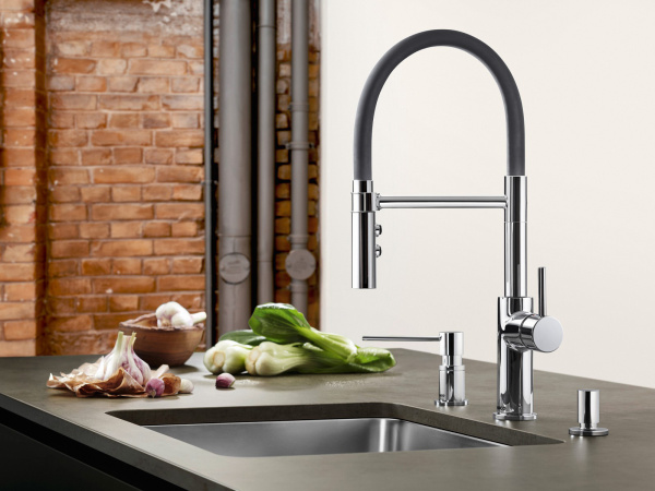 Дозатор Blanco Lato 525808 хром фото в интернет-магазине «Wasser-Haus.ru»