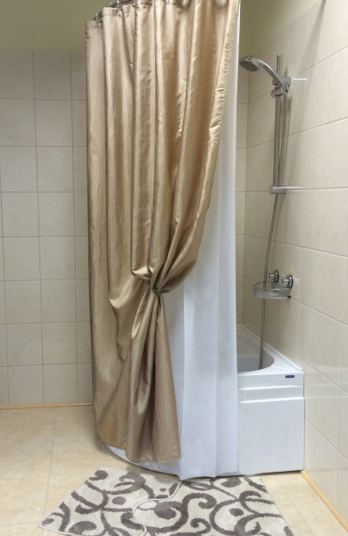 Штора для ванной Bath Plus Silk Collection NO WSV 026 фото в интернет-магазине «Wasser-Haus.ru»