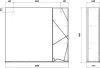 Зеркало SanStar Каскад 80 белое фото в интернет-магазине «Wasser-Haus.ru»