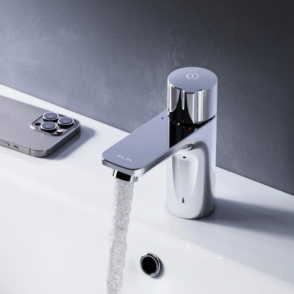 Смеситель для раковины AM.PM X-Joy TouchReel F85A02500 хром фото в интернет-магазине «Wasser-Haus.ru»