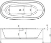 Акриловая ванна Aquanet Amelia 180x80 фото в интернет-магазине «Wasser-Haus.ru»
