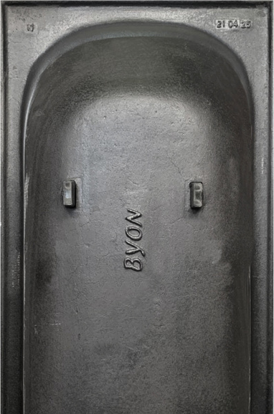 Чугунная ванна Byon Ide 180x85 с ручками фото в интернет-магазине «Wasser-Haus.ru»