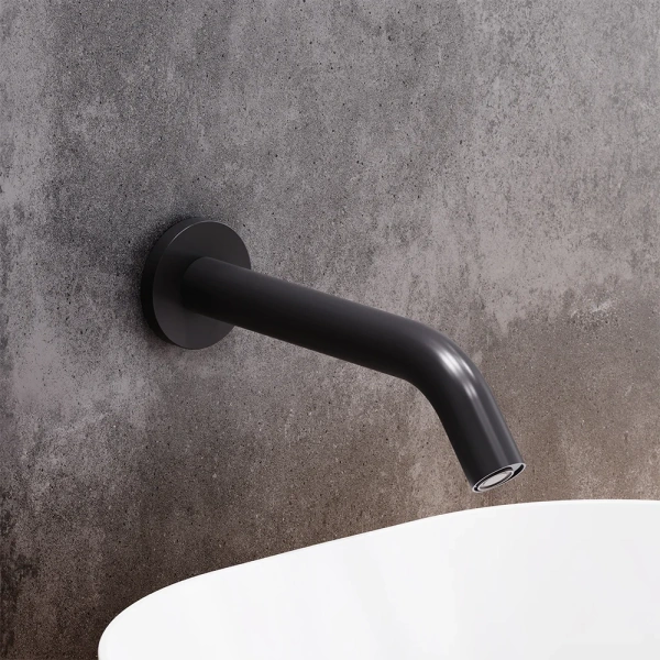 Смеситель для раковины Damixa Scandinavian Pure 360270300 С ВНУТРЕННЕЙ ЧАСТЬЮ черный фото в интернет-магазине «Wasser-Haus.ru»