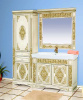 Мебель для ванной Misty Беатрис 100 бежевая, патина фото в интернет-магазине «Wasser-Haus.ru»