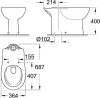 Унитаз-компакт Grohe Bau Ceramic 39429000 фото в интернет-магазине «Wasser-Haus.ru»