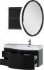 Мебель для ванной Aquanet Опера 115 черная с ящиком R фото в интернет-магазине «Wasser-Haus.ru»