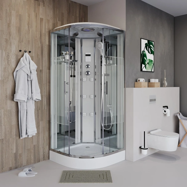 Душевая кабина Niagara Ultra NG-7012-01 120х120, с низким поддоном фото в интернет-магазине «Wasser-Haus.ru»