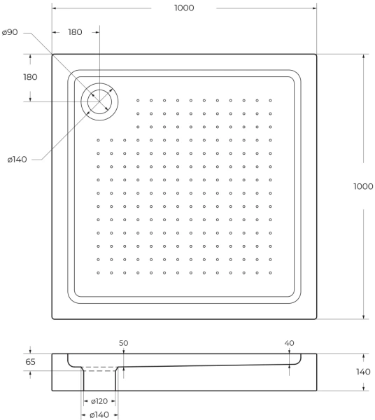 Поддон для душа BelBagno TRAY-BB-A-100-15-W фото в интернет-магазине «Wasser-Haus.ru»